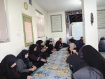 مراسم عزاداری دهه فاطمیه در دانشکده فنی وحرفه ای دختران شیراز 4