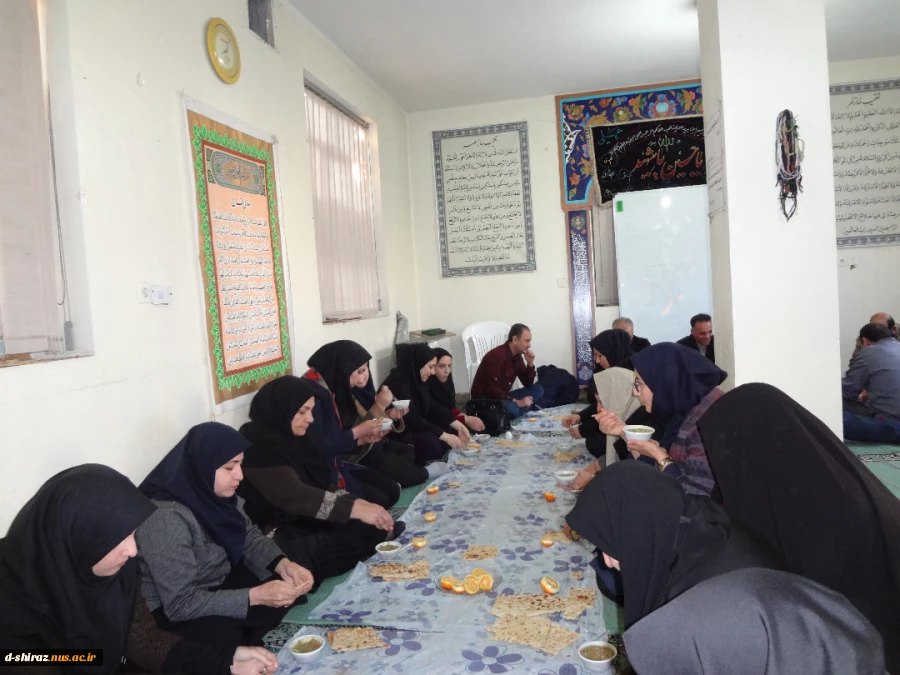 مراسم عزاداری دهه فاطمیه در دانشکده فنی وحرفه ای دختران شیراز 4