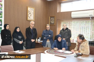 عقد تفاهم نامه همکاری مشترک بین دانشکده فنی حرفه ای دختران شیراز و مرکز تجارت جهانی 3