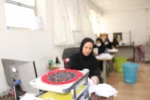 طراحی و دوخت ماسک توسط گروه طراحی و دوخت آموزشکده فنی و حرفه ای دختران شیراز 3