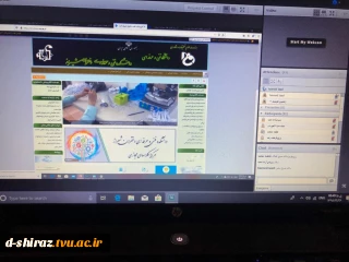 برگزاری اولین جلسه از جلسات آموزشکده فنی وحرفه ای دختران شیراز به صورت ویدیوکنفرانس
