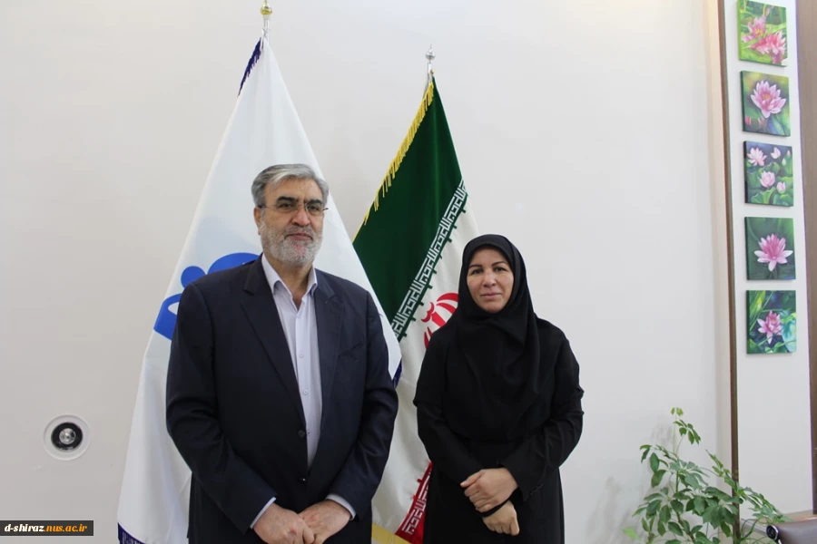 بازدید منتخب مردم شیراز در مجلس شورای اسلامی از کارگاه های فنی و حرفه ای دختران شیراز 4