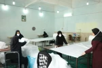 گزارش راه اندازی سالن دوم تولیدی ماسک دانشکده فنی وحرفه ای دختران شیراز 3