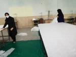 گزارش راه اندازی سالن دوم تولیدی ماسک دانشکده فنی وحرفه ای دختران شیراز 5
