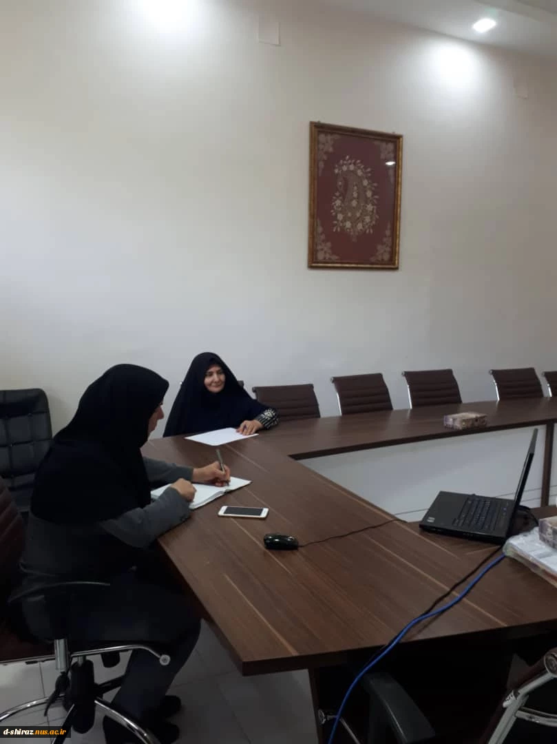 برگزاری وبینار شورای استان، با  حضور دکتر جامعی، معاونین و  رییس دانشکده فنی وحرفه ای دختران الزهرا شیراز ومعاون دانشجویی