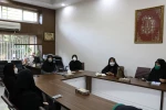 جلسه هم اندیشی نماینده آموزش پرورش استان فارس ومدیران هنرستانهای فنی و حرفه ای، کار و دانش با رییس  دانشکده  فنی و حرفه ای دختران شیراز 3