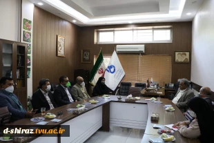 معاون هماهنگی امور عمرانی استانداری فارس از دانشکده فنی وحرفه ای الزهرا شیراز باز دید کرد... 4