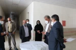 معاون هماهنگی امور عمرانی استانداری فارس از دانشکده فنی وحرفه ای الزهرا شیراز باز دید کرد... 5