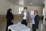 معاون هماهنگی امور عمرانی استانداری فارس از دانشکده فنی وحرفه ای الزهرا شیراز باز دید کرد... 6