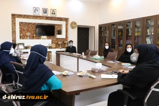 گزارش تصویری از جلسه مشترک آموزش وامور دانشجویی دانشکده دختران الزهراشیراز 2