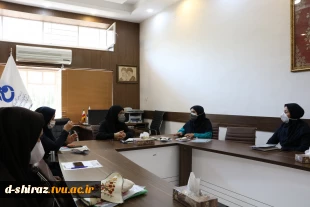 گزارش تصویری از جلسه مشترک آموزش وامور دانشجویی دانشکده دختران الزهراشیراز 5