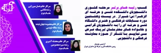 برگزیدگان جشنواره فرهنگی و هنری دانشگاه فنی و حرفه ای