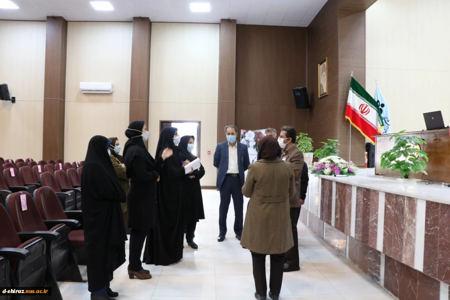 گزارش تصویری هیات نظارت ،ارزیابی وتضمین کیفیت از دانشکده فنی الزهرا شیراز 5