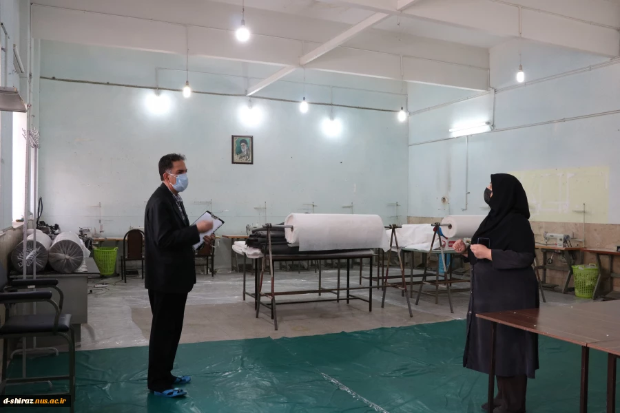 گزارش تصویری هیات نظارت ،ارزیابی وتضمین کیفیت از دانشکده فنی الزهرا شیراز 7