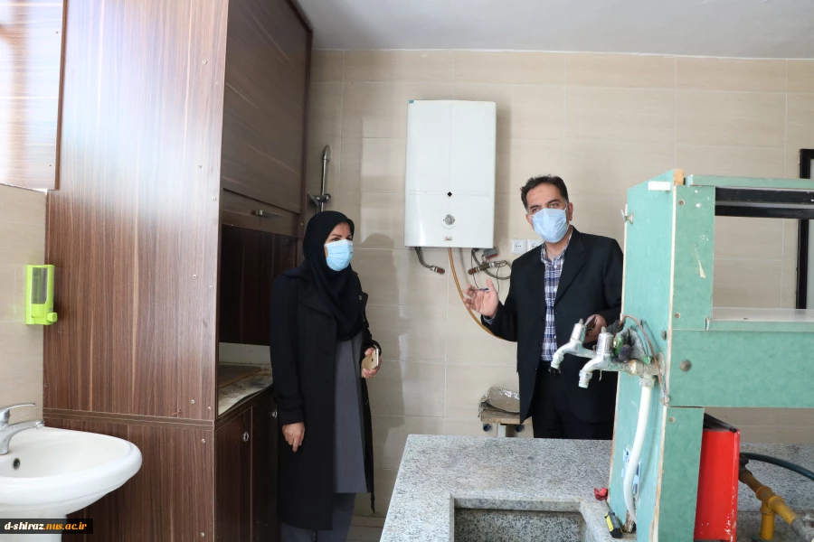گزارش تصویری هیات نظارت ،ارزیابی وتضمین کیفیت از دانشکده فنی الزهرا شیراز 9