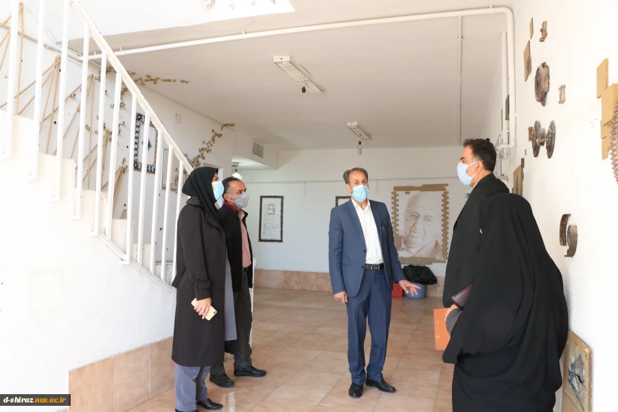 گزارش تصویری هیات نظارت ،ارزیابی وتضمین کیفیت از دانشکده فنی الزهرا شیراز 10