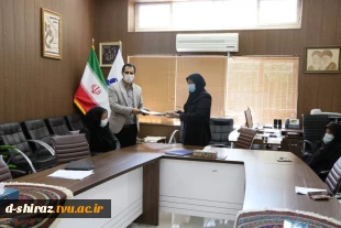 امضاء تفاهم نامه افتتاح مرکز کارآفرینی در دانشکده فنی و حرفه ای دختران شیراز 3
