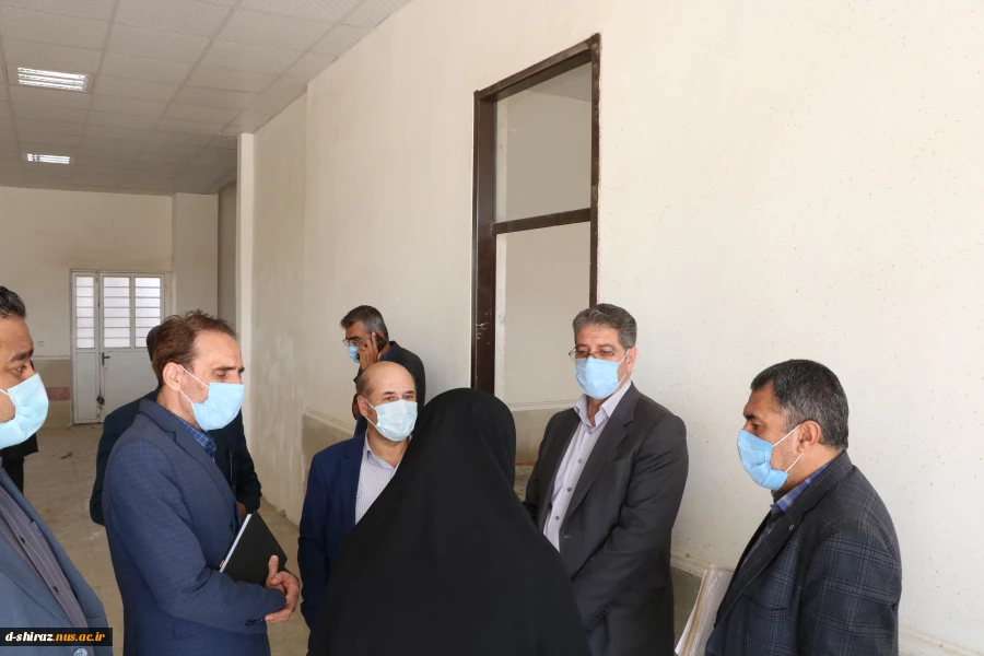 گزارش تصویری 
بازدید معاون مالی واداری دانشگاه فنی از پروژه ساختمان جدید دانشکده فنی دختران الزهرا شیراز 4