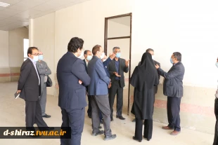 گزارش تصویری 
بازدید معاون مالی واداری دانشگاه فنی از پروژه ساختمان جدید دانشکده فنی دختران الزهرا شیراز 5
