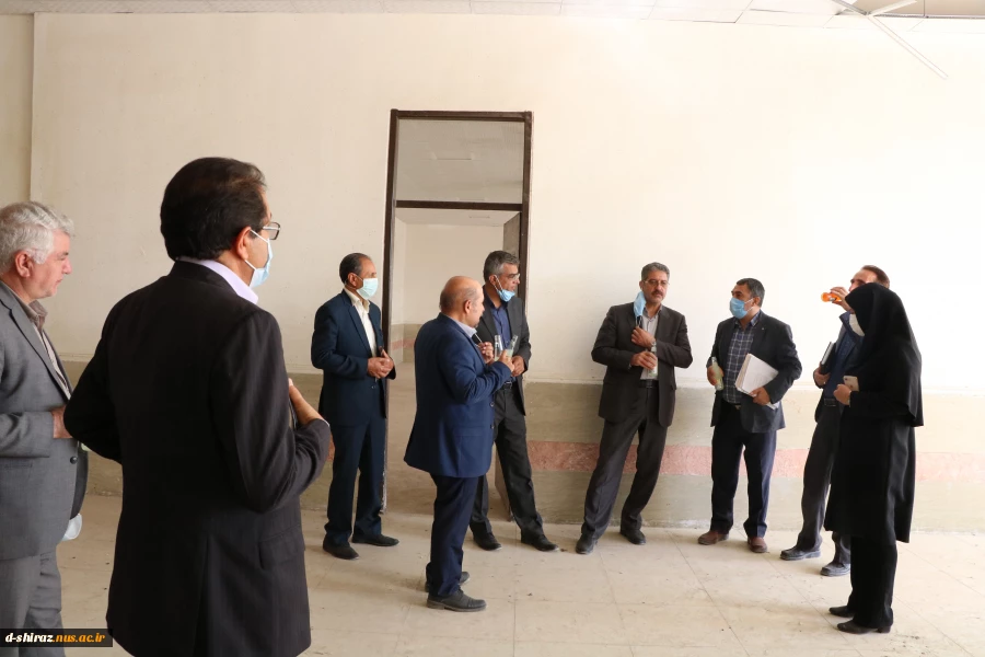گزارش تصویری 
بازدید معاون مالی واداری دانشگاه فنی از پروژه ساختمان جدید دانشکده فنی دختران الزهرا شیراز 6