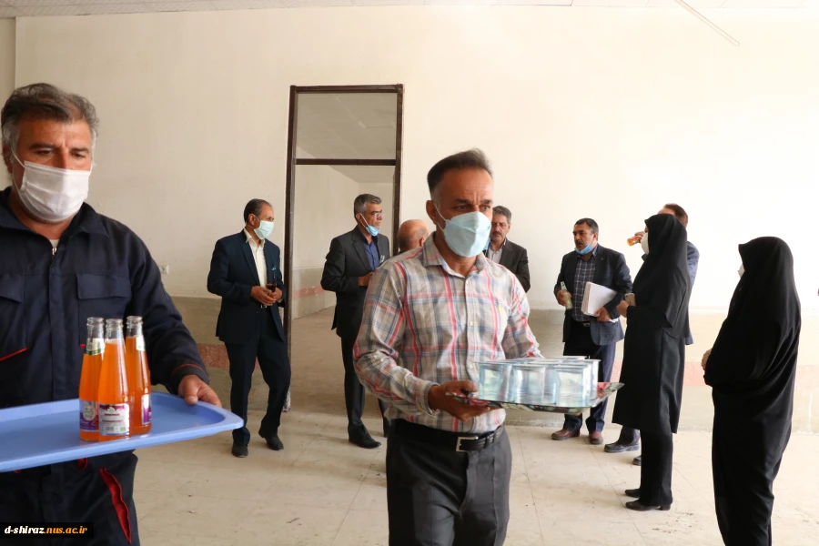 گزارش تصویری 
بازدید معاون مالی واداری دانشگاه فنی از پروژه ساختمان جدید دانشکده فنی دختران الزهرا شیراز 7