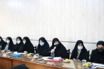 دیدارسرکار خانم دکترانسیه خزعلی معاون رئیس جمهور در امور زنان و خانواده در دانشکده فنی و حرفه ای دختران شیرازبا بانوان فرهیخته و نخبگان استان فارس 4