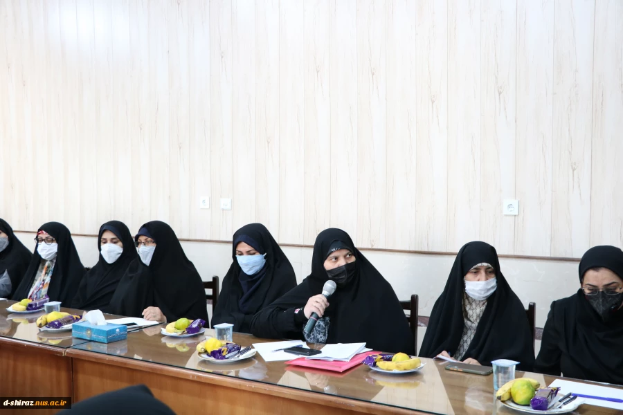 دیدارسرکار خانم دکترانسیه خزعلی معاون رئیس جمهور در امور زنان و خانواده در دانشکده فنی و حرفه ای دختران شیرازبا بانوان فرهیخته و نخبگان استان فارس 4