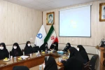 دیدارسرکار خانم دکترانسیه خزعلی معاون رئیس جمهور در امور زنان و خانواده در دانشکده فنی و حرفه ای دختران شیرازبا بانوان فرهیخته و نخبگان استان فارس 6