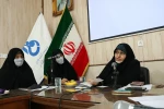 دیدارسرکار خانم دکترانسیه خزعلی معاون رئیس جمهور در امور زنان و خانواده در دانشکده فنی و حرفه ای دختران شیرازبا بانوان فرهیخته و نخبگان استان فارس 8