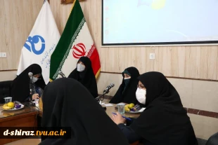 دیدارسرکار خانم دکترانسیه خزعلی معاون رئیس جمهور در امور زنان و خانواده در دانشکده فنی و حرفه ای دختران شیرازبا بانوان فرهیخته و نخبگان استان فارس 9