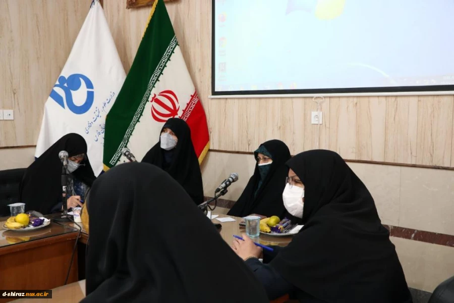 دیدارسرکار خانم دکترانسیه خزعلی معاون رئیس جمهور در امور زنان و خانواده در دانشکده فنی و حرفه ای دختران شیرازبا بانوان فرهیخته و نخبگان استان فارس 9