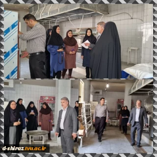 بازدید معاون فرهنگی _ دانشجویی دانشگاه فنی و حرفه‌ای استان فارس