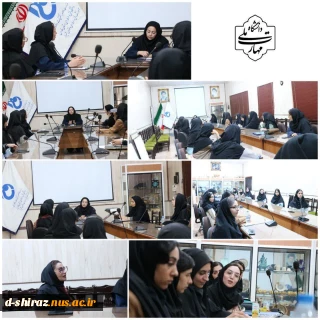 گزارش دیدار رئیس دانشگاه ملی مهارت دختران الزهرا شیراز با انجمن‌های علمی دانشجویان