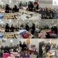 بازدید دکتر مریم براتی از ژوژمان‌های هنری دانشگاه ملی مهارت دختران الزهرا (س) شیراز