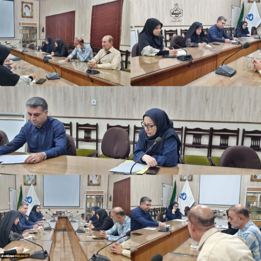 نشست ایمن‌سازی و بهداشت اماکن دانشجویی در آموزشکده  2