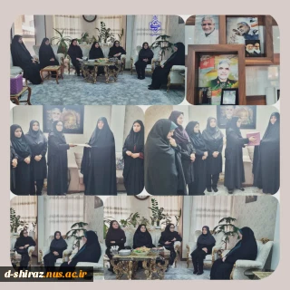 دیدار با خانواده شهید عبدالله اسکندری به مناسبت هفته دفاع مقدس