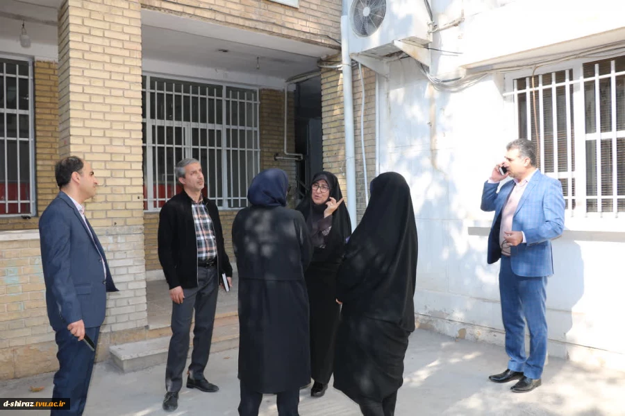 بازدید جمعی از مدیران دانشگاه ملی مهارت کشور از آموزشکده‌ی ملی مهارت دختران شیراز  4