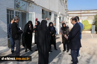 بازدید جمعی از مدیران دانشگاه ملی مهارت کشور از آموزشکده‌ی ملی مهارت دختران شیراز  6