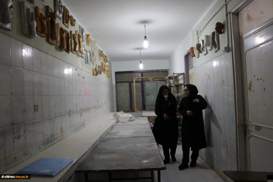 بازدید جمعی از مدیران دانشگاه ملی مهارت کشور از آموزشکده‌ی ملی مهارت دختران شیراز  7