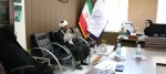 تبادل نظر دکتر مریم براتی و حوزه فرهنگی با امام جماعت دانشکده حجةالاسلام محمد نصیری  2
